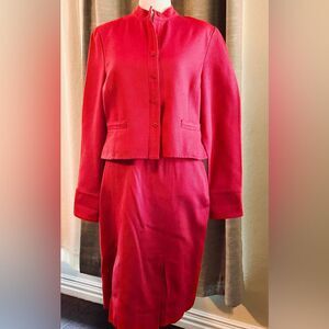Carlisle Bright Pink Blazer & Skirt Set